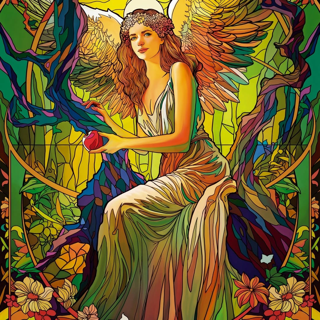Ilustración de la baraja caelia